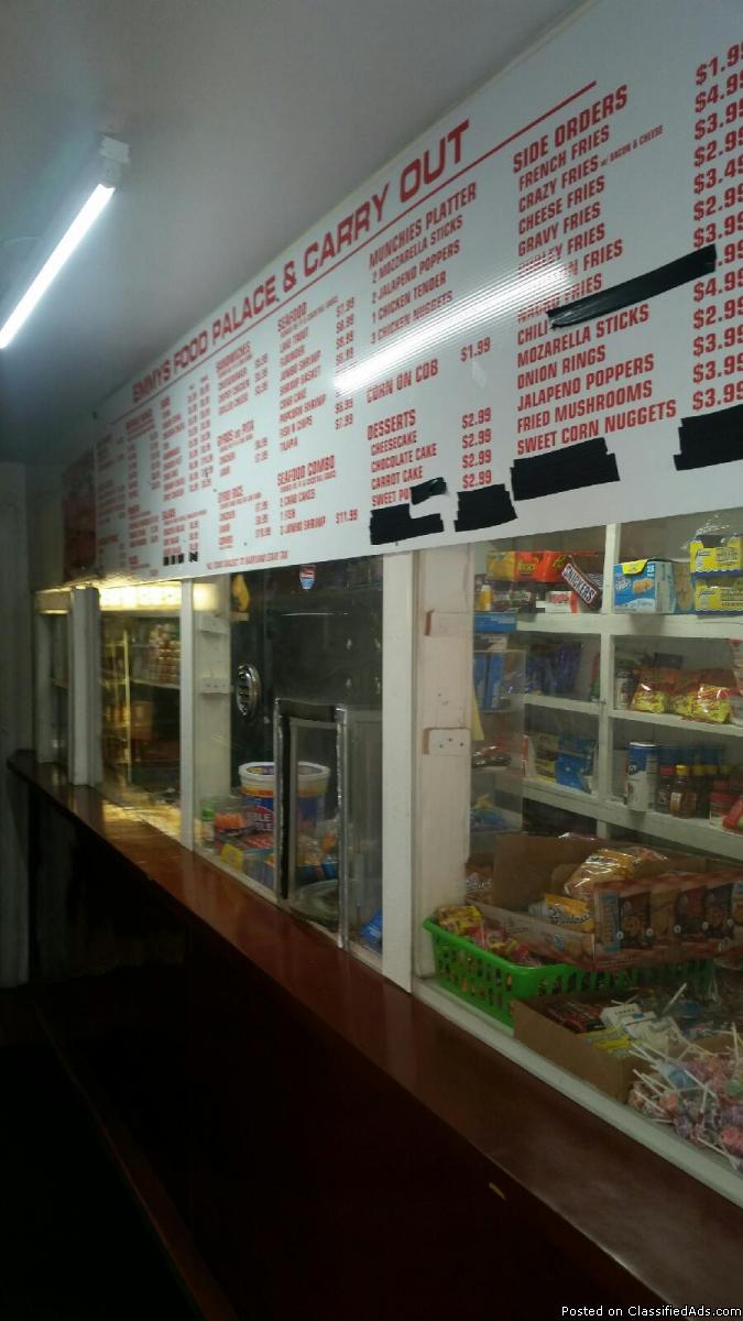 Carryout store for sale, 0