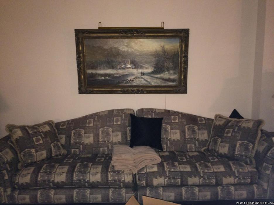 Upholstered sofa for sale