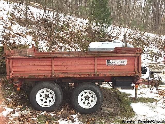 1996 Pronovost 3-Way Hydraulic Dump Trailer For Sale in Pittson, Pennsylvania ...