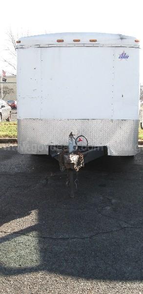 2004 10' X 6' US Cargo Enclosed Trailer with various lawn Equipment, 2