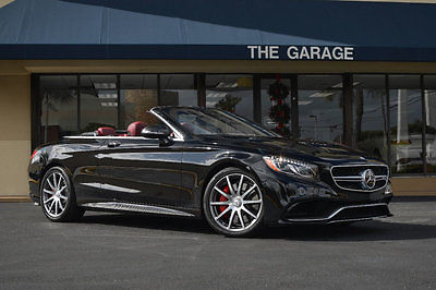 2017 Mercedes-Benz S-Class AMG S63 4MATIC Cabriolet '17 Mercedes Benz S 63 Cabriolet,$206,575 Window,20