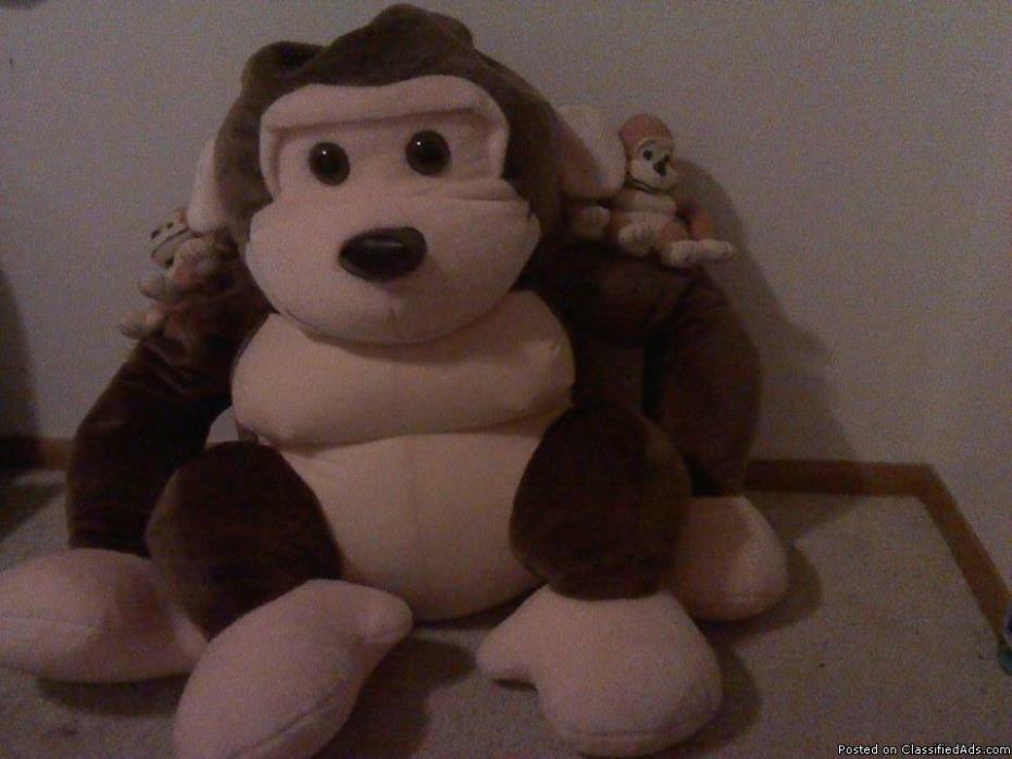 Large Stuffed Monkey, 0