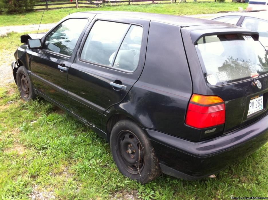 1998 VW GOLF for parts, 2