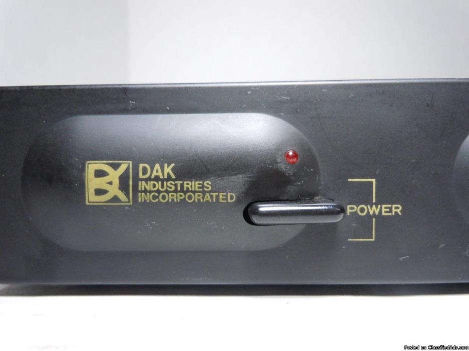 DAK Stereo Power and Spike Protector Controller, 1