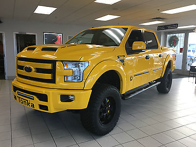 2016 Ford F-150 Lariat Crew Cab Pickup 4-Door 2016 Ford F150 4x4 Shelby Supercharged TONKA 700HP