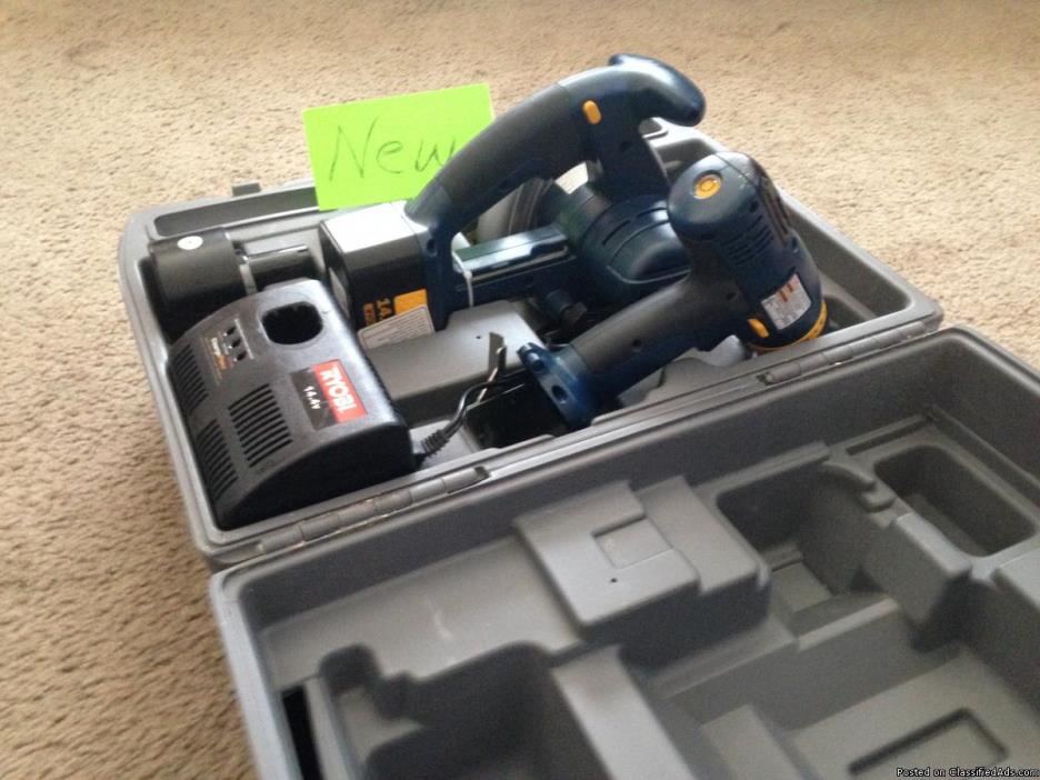 Electric saw and drill, 0