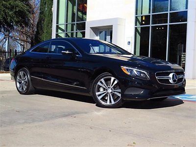 2016 Mercedes-Benz S-Class  2016 Coupe Used Twin Turbo Premium Unleaded V-8 4.7 L/285 Automatic AWD Black