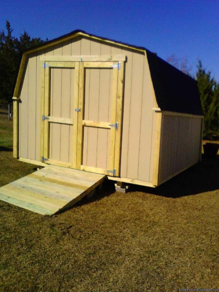 sheds 10x12 buildings built on your lot no money down, 4