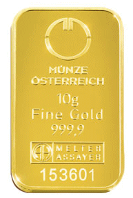 6 pieces of 500 gram Gold=500 Grams = 16.077 oz Bar Austrian Mint Cast For Sale, 0