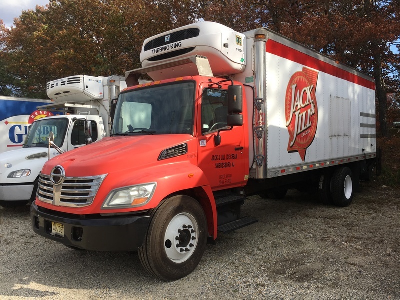 2010 Hino 338  Refrigerated Truck