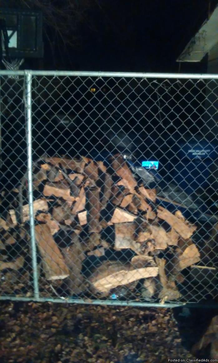 Firewood dry and split. ELM, 0