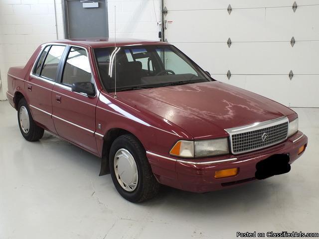 1990 Plymouth Acclaim Good on Gas Only $1,200