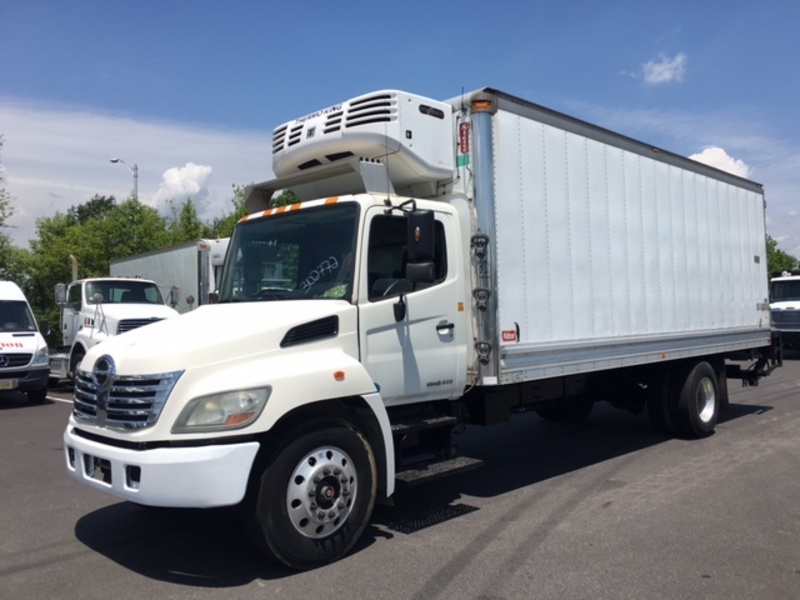 2010 Hino 268a  Refrigerated Truck