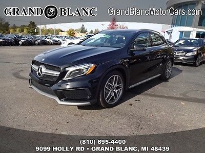 2016 Mercedes-Benz Other AMG 2016 MERCEDES-BENZ AMG GLA45 4MATIC NIGHT BLACK W / BLACK LEATHER STOCK #M089