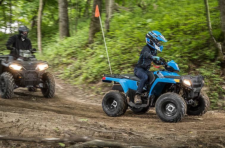 2017 Polaris Sportsman 110 EFI Velocity Blue