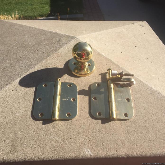 Brass Handles and Hinges, 2