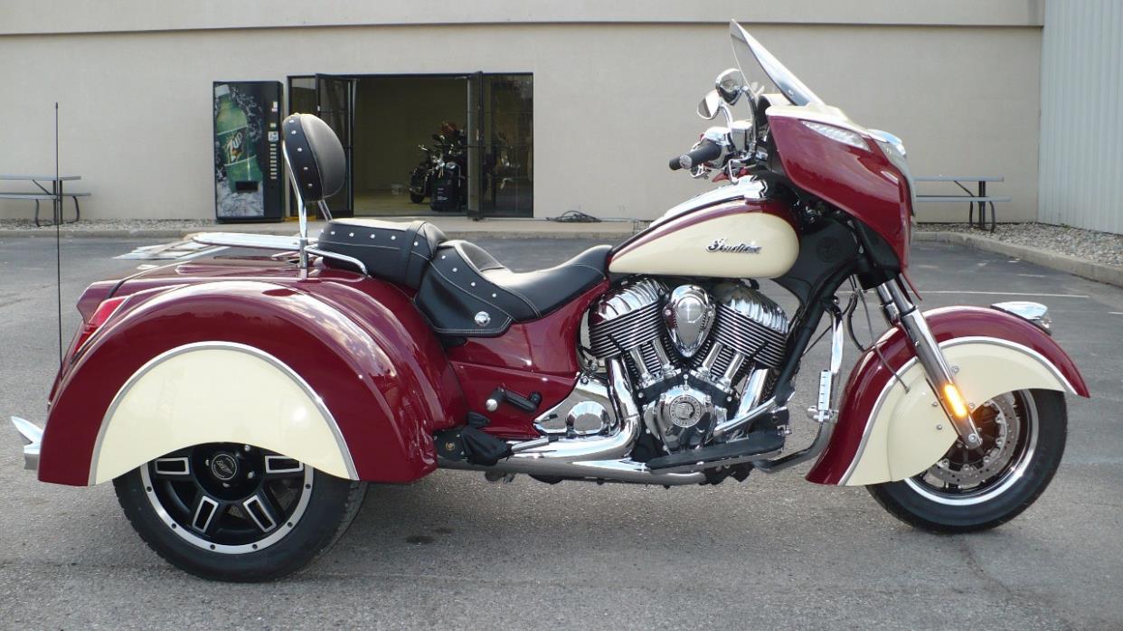 2017 Indian Chief Vintage Indian Motorcycle Red Over