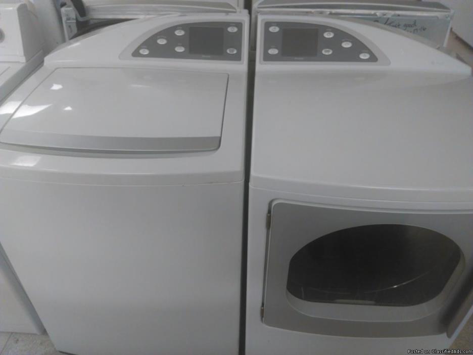 GE Profile Washer Dryer Set