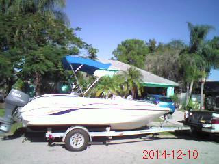 2005 17' Godfrey Hurricane Boat