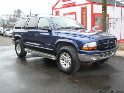 2241 THIS MEAN BULL WILL TAKE YOU FUTURER EVER TIME: 2001 DODGE DURANGO
