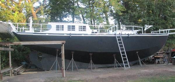 1946 Custom Steel Hulll Motorsailer