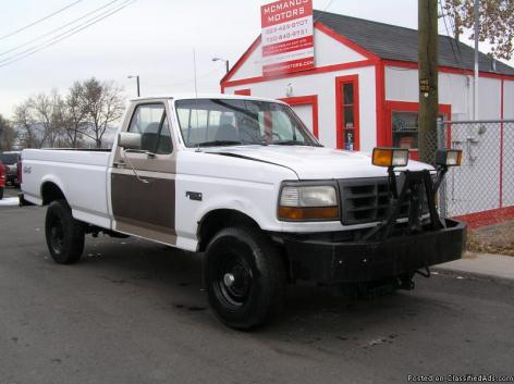 2253: 1997 FORD F250 SNOWPLOW TO THE RESCUE