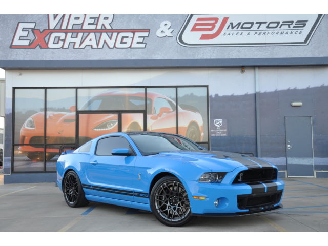 Ford : Mustang GT500 2013 ford mustang shelby gt 500 grabber blue 787 rwhp