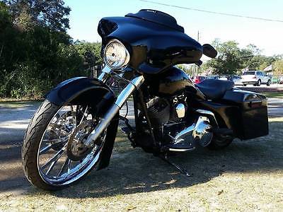 Harley-Davidson : Touring 2008 harley street glide with 26 inch front wheel bagger custom