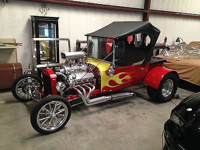Ford : Model T T-Bucket 1925 ford t bucket roadster street rod with 806 hp supercharged 454