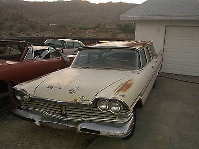 Plymouth : Other 1959 plymouth sport suburban 9 passenger duel air station wagon loaded