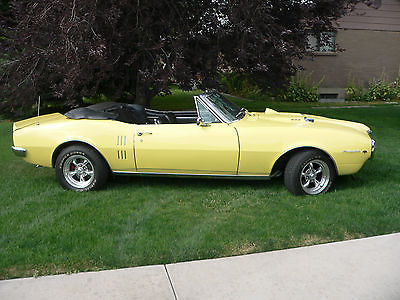 Pontiac : Firebird 400 1967 pontiac firebird 400 6.6 l