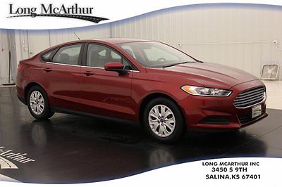 Ford : Fusion S Certified FWD Keyless Entry Cloth Sync Bluetooth 2013 s 2.5 l automatic fwd sedan 1 owner blind spot mirrors cruise 8 k low miles
