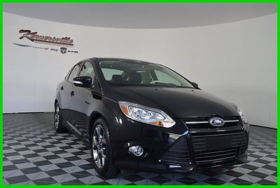 Ford : Focus SE FWD 2.0L I-4 Cyl Sedan 1-Owner Leather Seats FINANCING AVAILABLE!! USED 12k Miles 2014 Ford Focus SE Sunroof Lowest Price