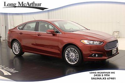 Ford : Fusion SE Certified FWD Ecoboost Heated Leather Bluetooth 2014 se 2 l ecoboost automatic fwd sedan alloy wheels cruise satellite 32 k miles
