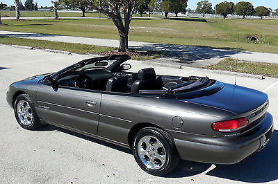 Chrysler : Sebring LTD AUTO POWER CONVERTIBLE LOW MILES CLEAN CARFAX  NO RUST~NON SMOKER LIMITED~CHROME~AUTOSTICK~LEATHER~NICEST ONE~01 02 03