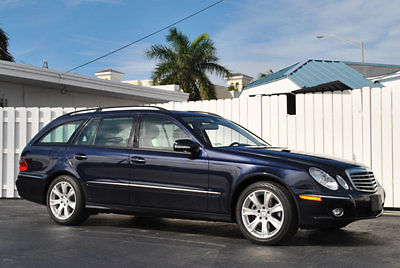 Mercedes-Benz : E-Class E350 4dr Wagon 3.5L 4MATIC 2009 e 350 4 matic wagon very rare premium 2 pkg fully serviced florida