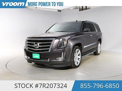 Cadillac : Escalade Luxury Certified 2015 18K MILES 1 OWNER NAV 2015 cadillac escalade luxury 18 k mile nav sunroof rearcam 1 owner clean carfax