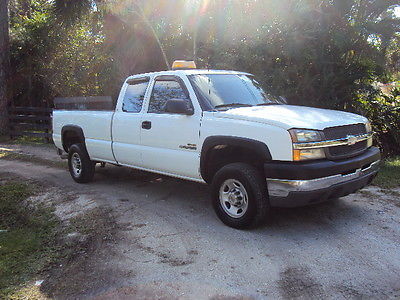 Chevrolet : Silverado 2500 W/T 58K MILES-CITY OWNED-LLY DURAMAX-READY TO GO! 58 k miles fleet maintained lift gate lly duramax diesel low miles