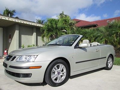 Saab : 9-3 ARC TURBO CONVERTIBLE One Owner Florida Car! LOW 19k Miles! Service History! None Nicer Don't Miss It!