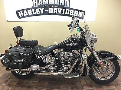 Harley-Davidson : Softail 2014 harley davidson flstc heritage softail 103 ci h d dealer trade in warranty