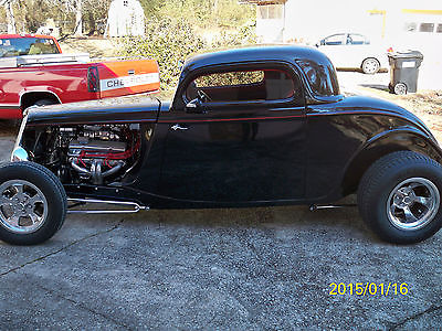 Ford : Other 3 window coupe 1934 ford 3 window coupe hot rod