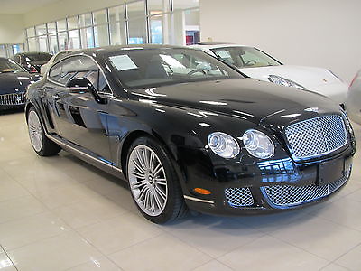 Bentley : Continental GT GT SPEED COUPE AWD W12 2010 10 bentley gt speed coupe awd w 12 only 20 k miles black over black fl