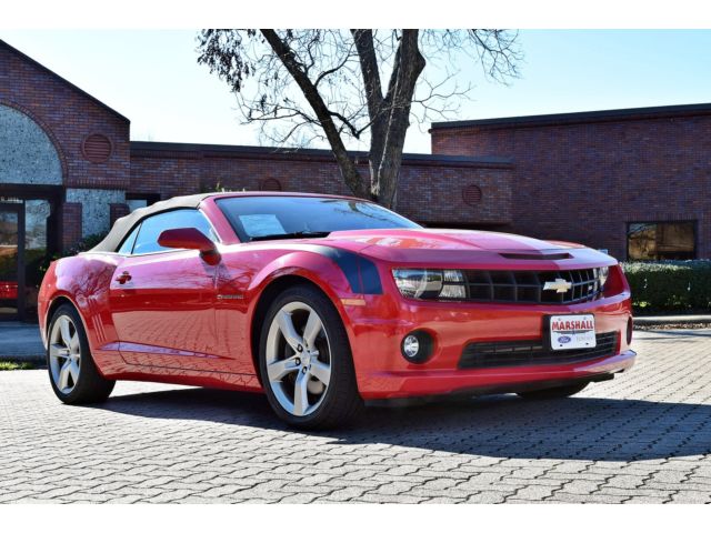 Chevrolet : Camaro 2dr Conv 2SS Convertible SS RED with Boston Audio Heated Leather and More!!!