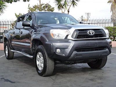 Toyota : Tacoma PreRunner Double Cab 2013 toyota tacoma prerunner double cab damaged repairable priced to sell l k