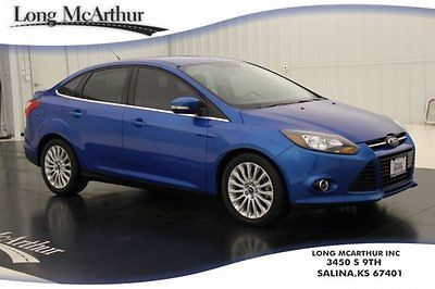 Ford : Focus Titanium Certified Satellite Radio MyFord Touch Automatic Ambient Lighting Bluetooth 37K Low Miles Sync Alloy Wheels
