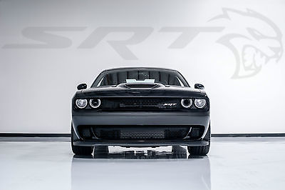 Dodge : Challenger HELLCAT 2015 dodge challenger hellcat a 8 new mso never titled phantom black collector