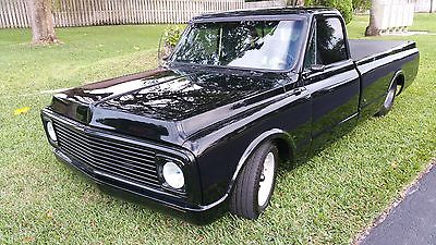 Chevrolet : C-10 Custom Deluxe Tubbed Pro Touring Street Rod with 4 Bag Air Ride Suspension CLEAR TITLE IN HAND