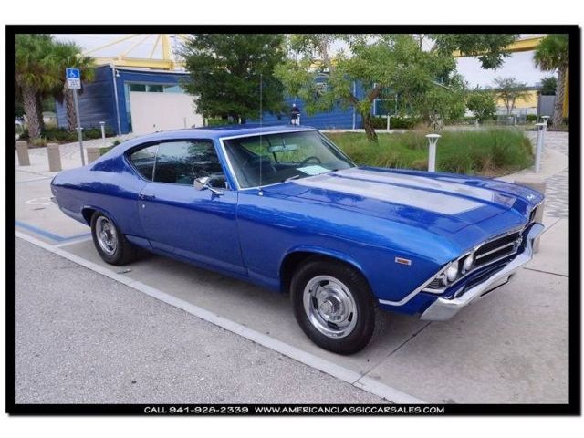 Chevrolet : Chevelle 396 automatic 69 chevy chevelle stunning muscle car fast and fun