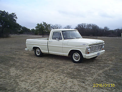 Ford : F-100 standard 1967 ford f 100 shortbed