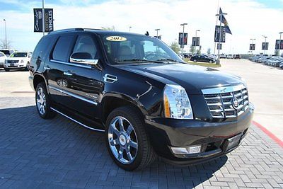 Other Makes : Escalade Luxury Collection Navigation Rear View Assist Deal 2012 sport utility used gas ethanol v 8 6.2 l 376 6 rwd leather black